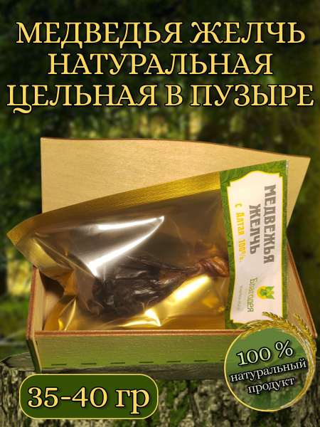 Natural Bear Bile Extract (35-40g) - Blagodeya-Altai