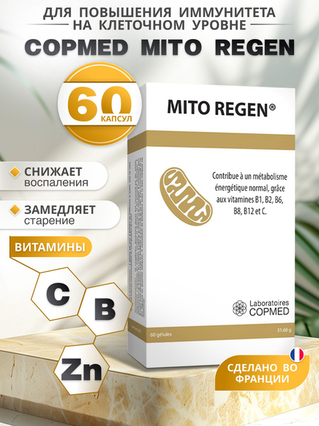 MITO REGEN: B Vitamins for Women & Men | Mitochondrial Regeneration Complex