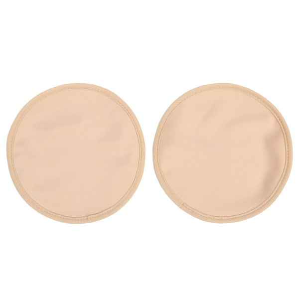 Reusable Castor Oil Breast Pads: Washable & Leakproof Nursing Pads (2 Pack)