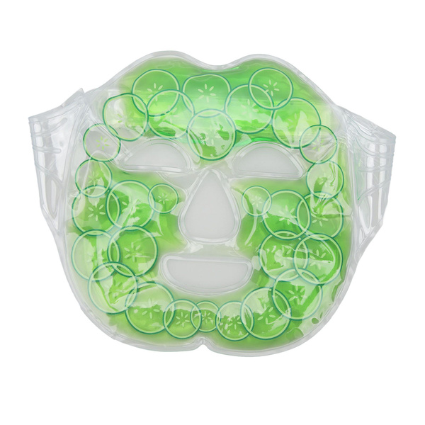 Cooling Face Mask: Reusable, Soft & Adjustable Gel Patch