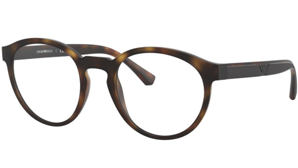 Emporio Armani 4152 Clip-on Sunglasses & Eyeglasses (Brown, Unisex)