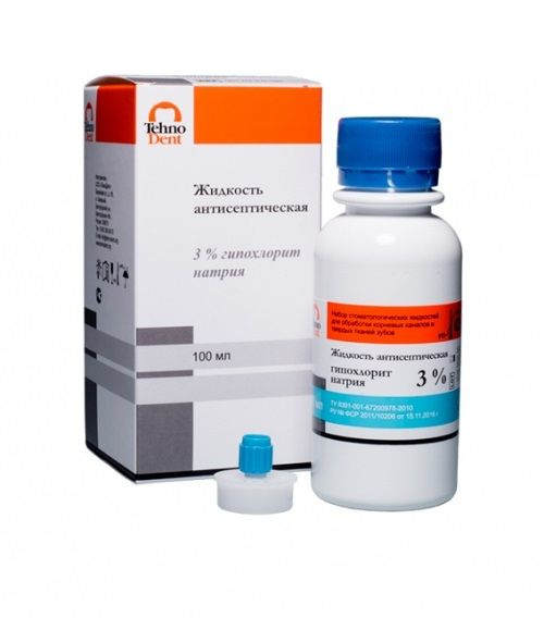 Technodent 3% Sodium Hypochlorite Antiseptic Solution (100ml)