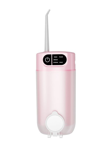 Portable Oral Irrigator with 4 Nozzles: Teeth, Gums, Braces & Veneers