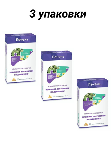 Artichoke Premium Capsules (300mg) - 30 Capsules (3 Packs)
