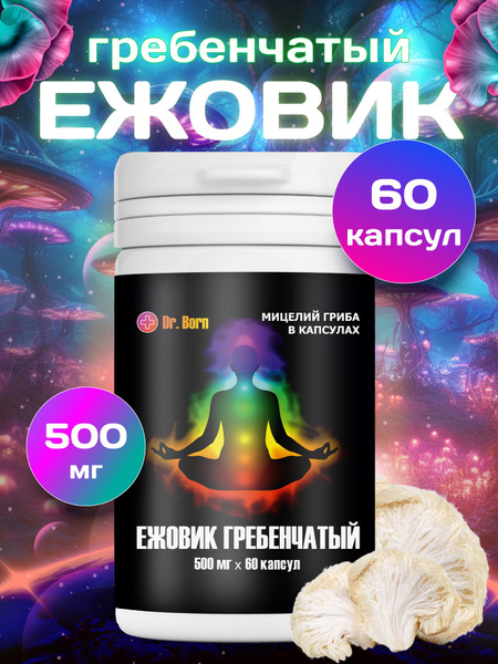 Lion's Mane Mushroom Mycelium Capsules (60ct) - Nootropic Brain Supplement