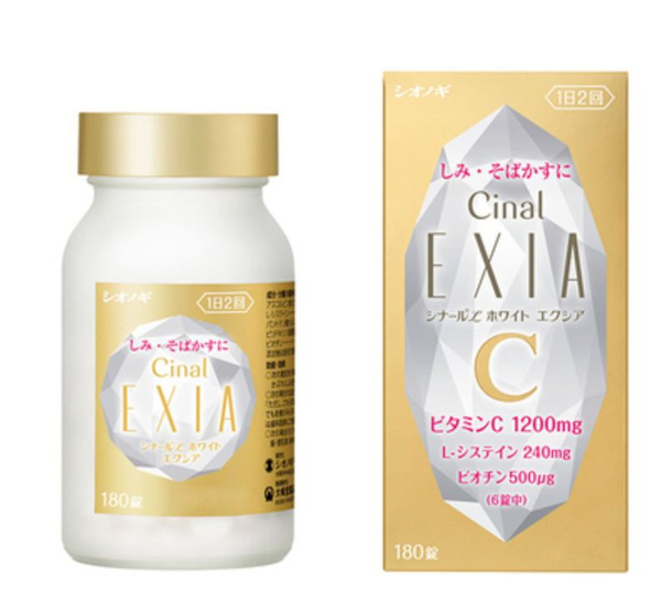 Cinal Exia Japan: 180mg Vitamin C Tablets