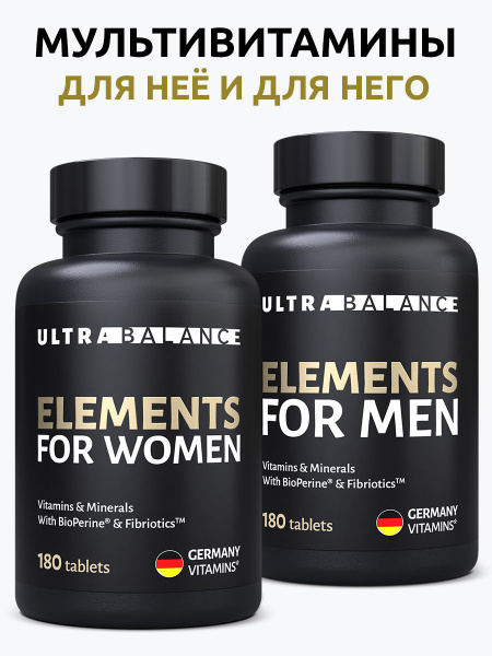 UltraBalance Vitamins: Men's & Women's Multivitamin Supplement