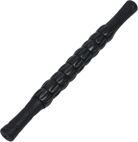 Black Roller Massage Stick: Anti-Cellulite Body Massager