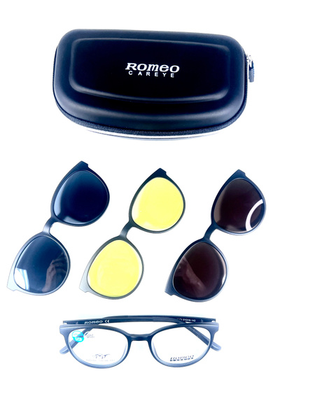 Magnetic Clip-On Sunglasses Romeo R25586 C1