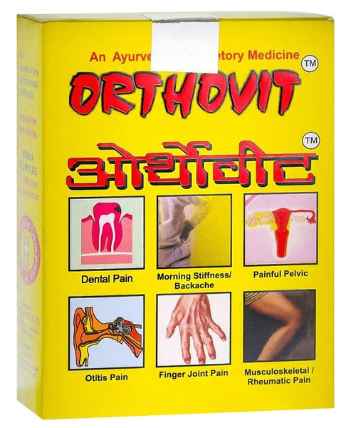 Orthovit Pain Relief: 60 Capsules (2 Packs)