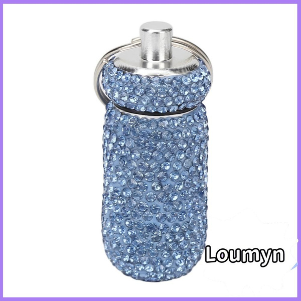 Rhinestone Medicine Bottle