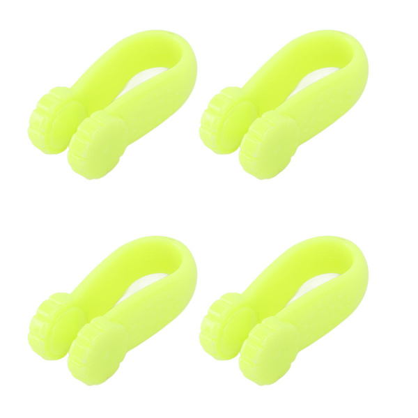 Migraine Relief Hand Pressure Point Clip (4-Pack, Green)