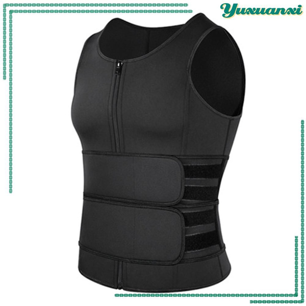 Double-Belt Sauna Vest: Enhanced Sweat & Detox