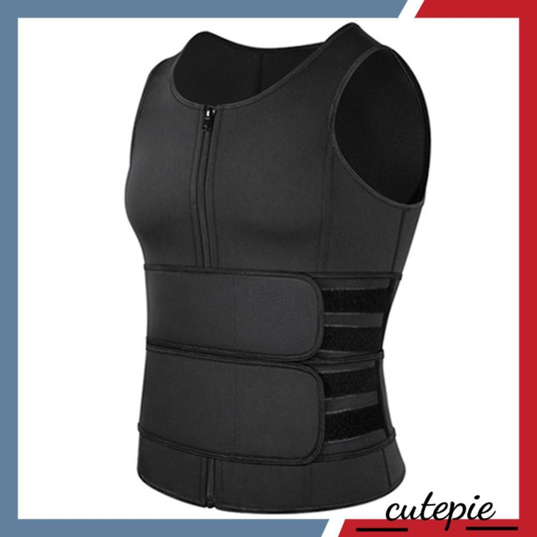 Double Belt Sauna Vest: Enhanced Sweat & Detox