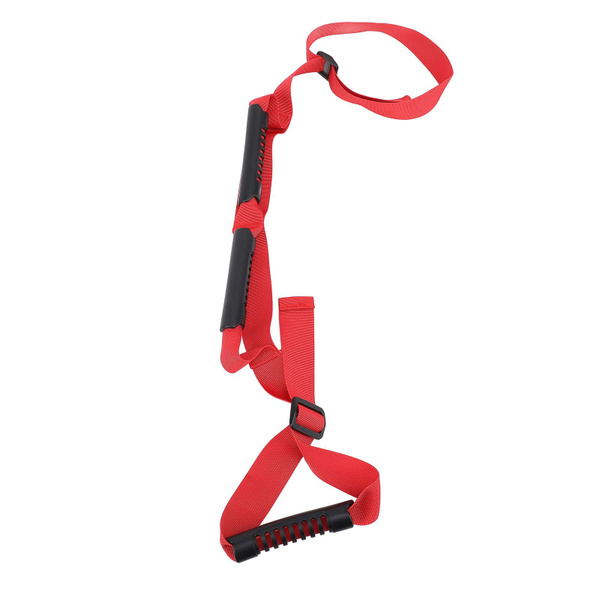 Leg Lift Strap with Loop: Portable Assistance for Wheelchairs, Cars & Beds