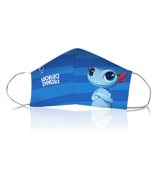 Kids & Teens Reusable Face Mask: 2-Layer RURU Cloth Mask (1 Pack)