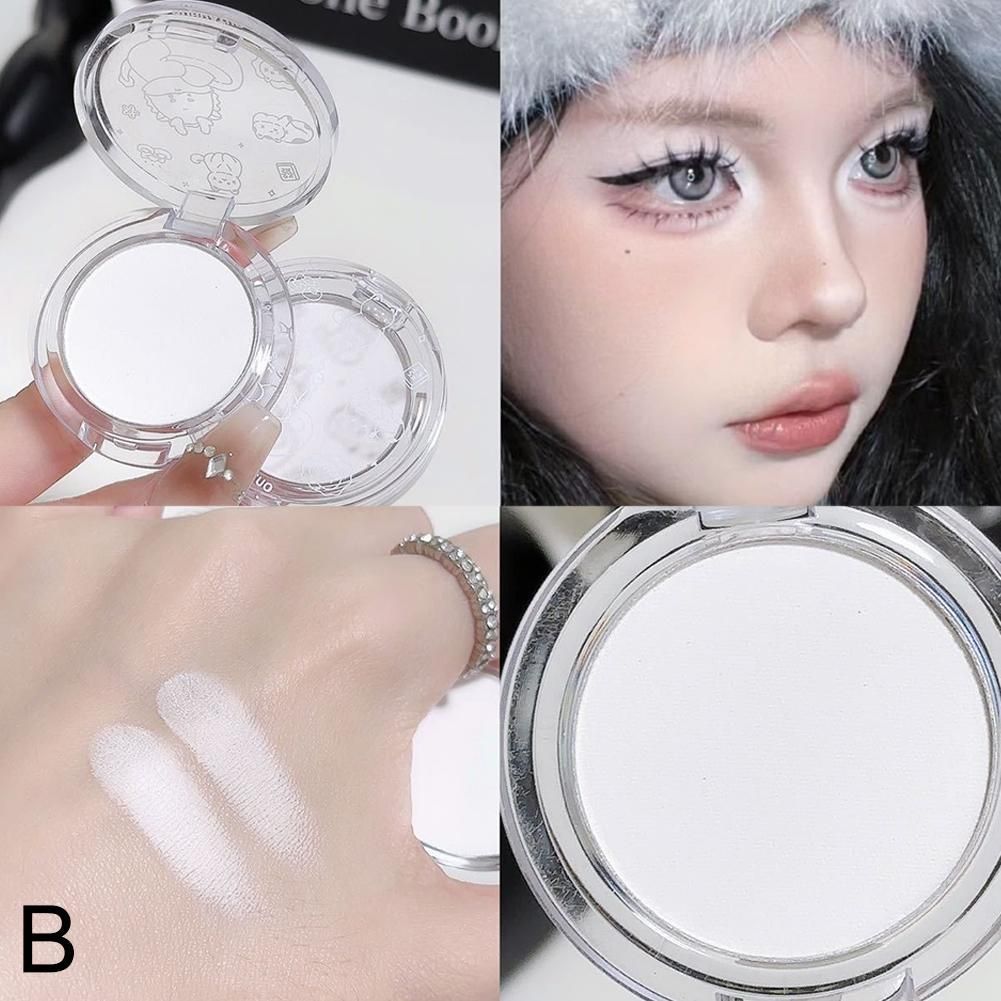 EELHOE Matte Pearl Eyeshadow Black White