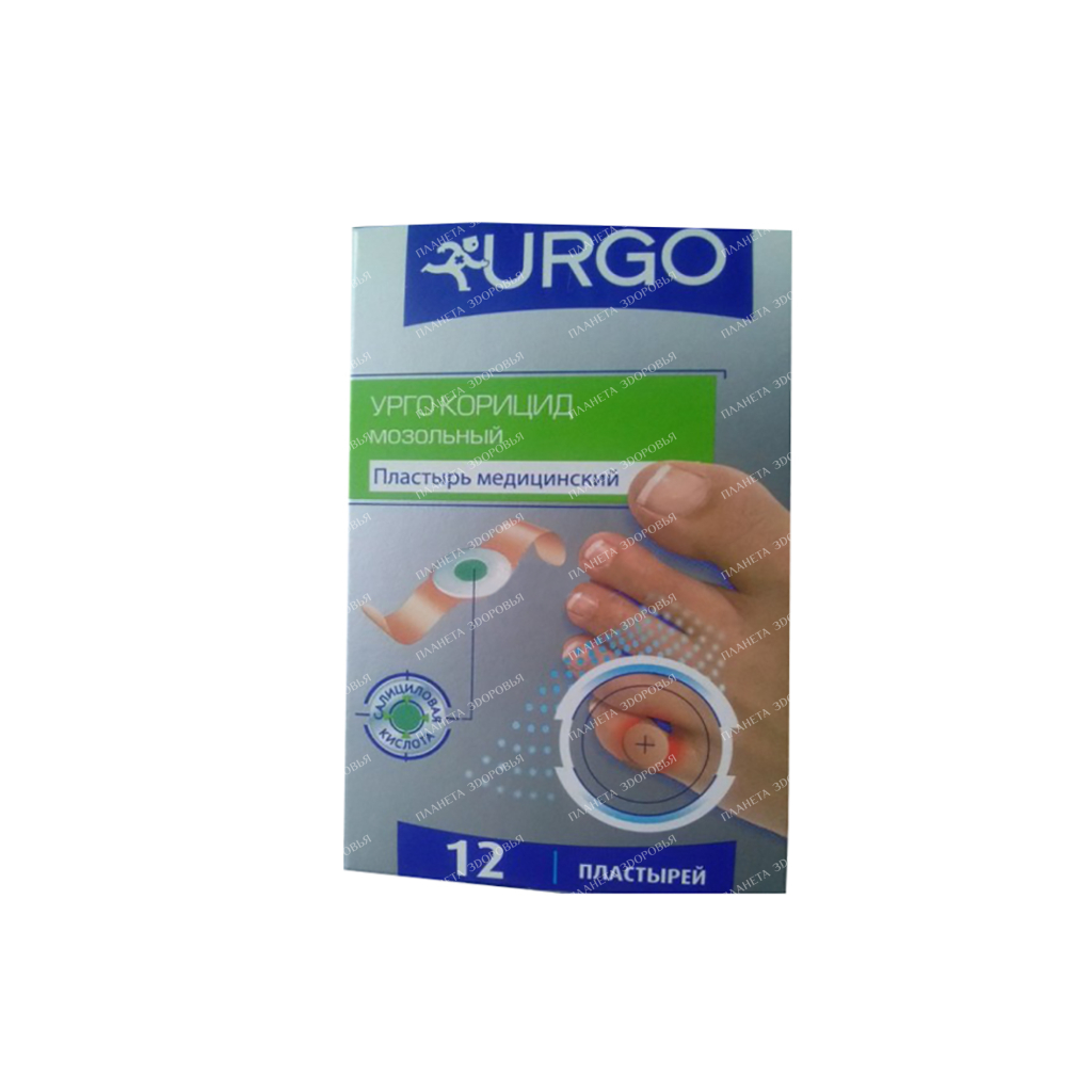 Plaster URGO CORICIDE (URGO CORICIDE) corn (pack of 12 pcs.)