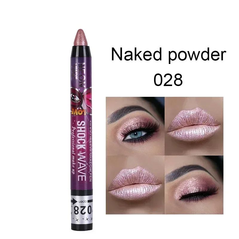 2-in-1 Eye and Lip Pencil Set, Glossy Dry Formula, 40 g