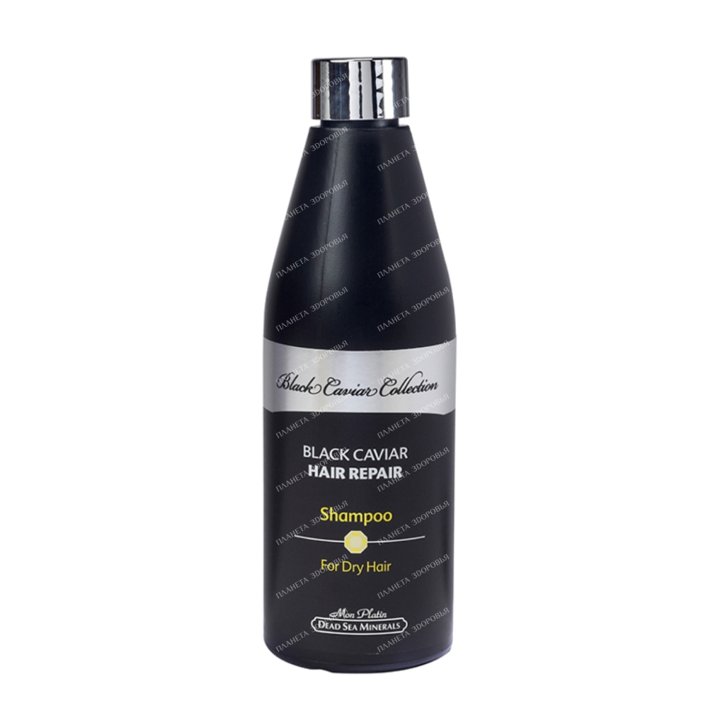 Mon Platin Shampoo for dry hair with black caviar extract, 400 ml
