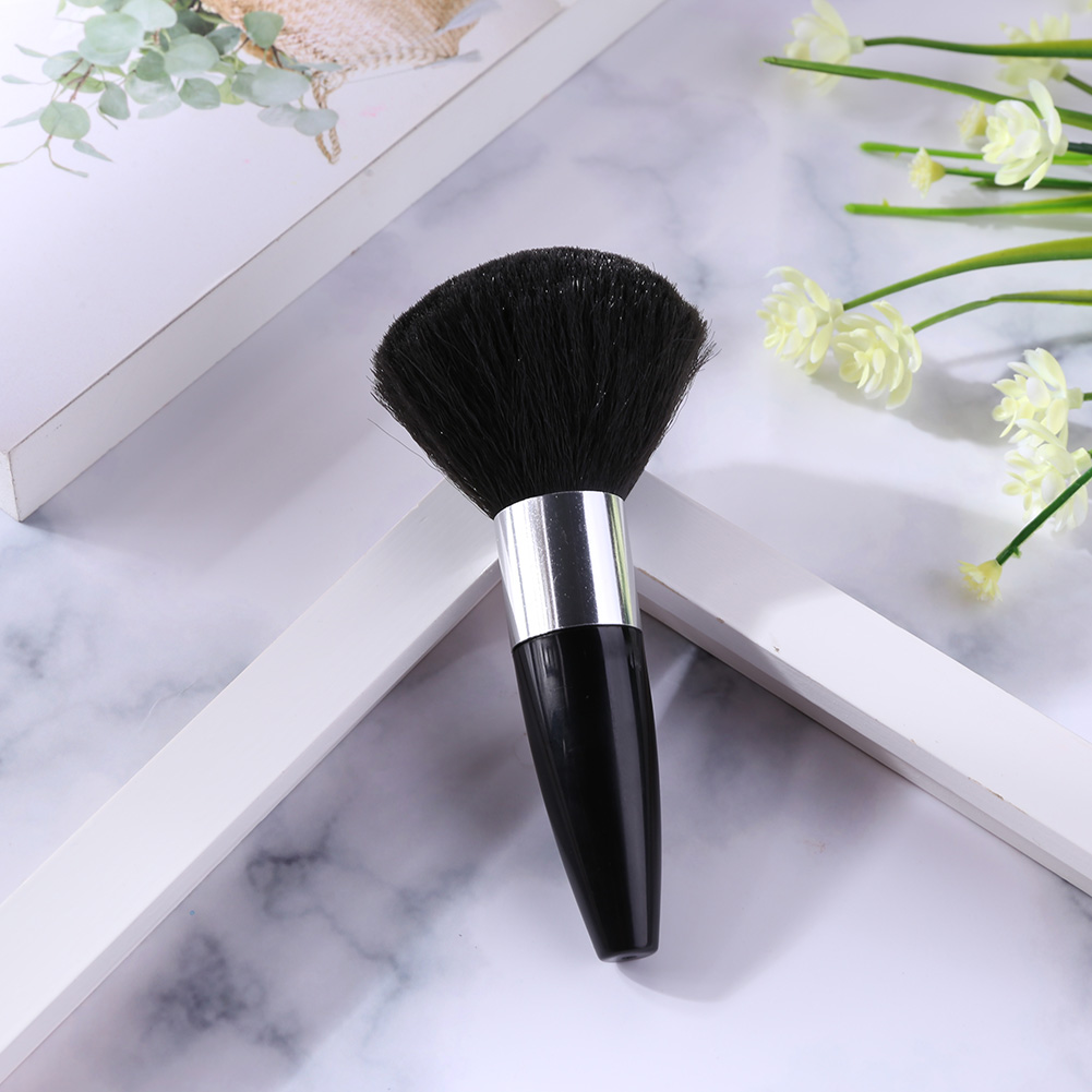 Hairdresser Neck Duster Brush with Short Handle 23 mm
