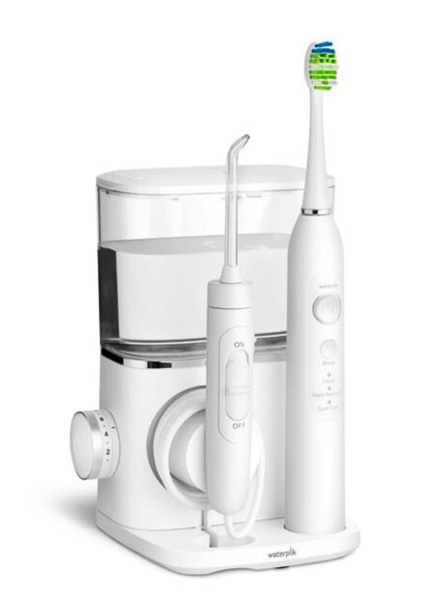 Waterpik CC-04 Stationary Oral Irrigator with Electric Brush: NEW