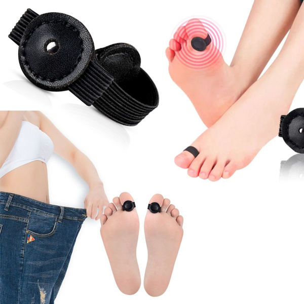 Magnetic Toe Rings & Leather Foot Wraps for Foot Care