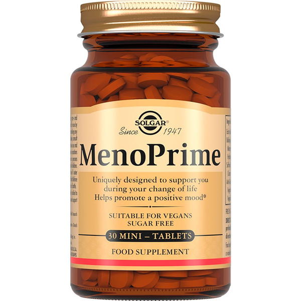Solgar Meno-Prime 443mg 30 Tabs (Dietary Supplement)