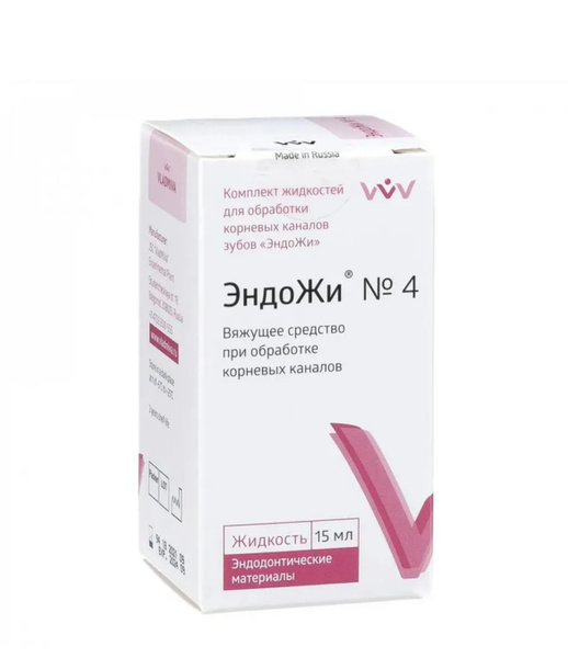 VladMiVa EndoZhi №4 Hemostatic Liquid (15ml) - Blood-Stopping Agent