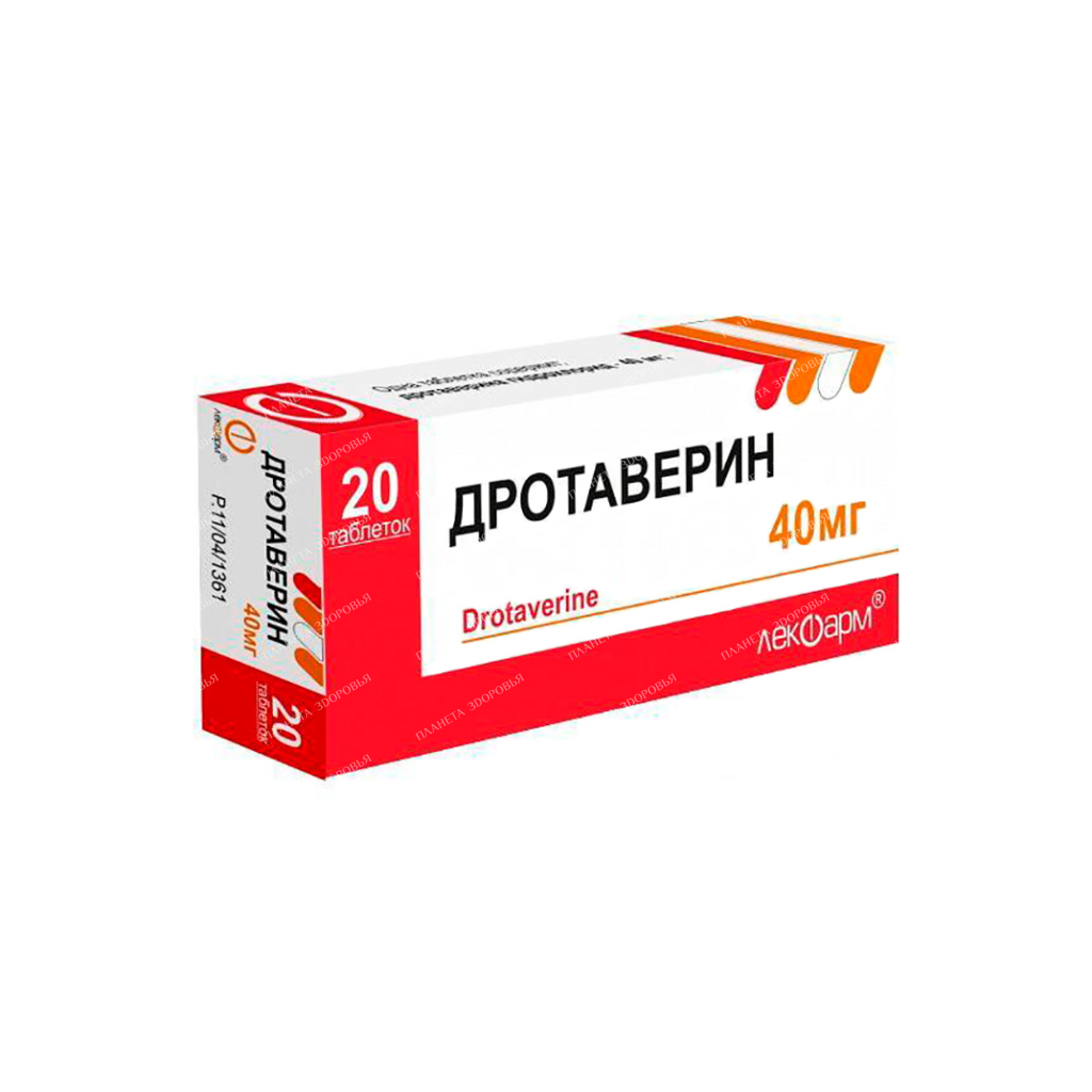 Drotaverine tablets 40mg №10x2