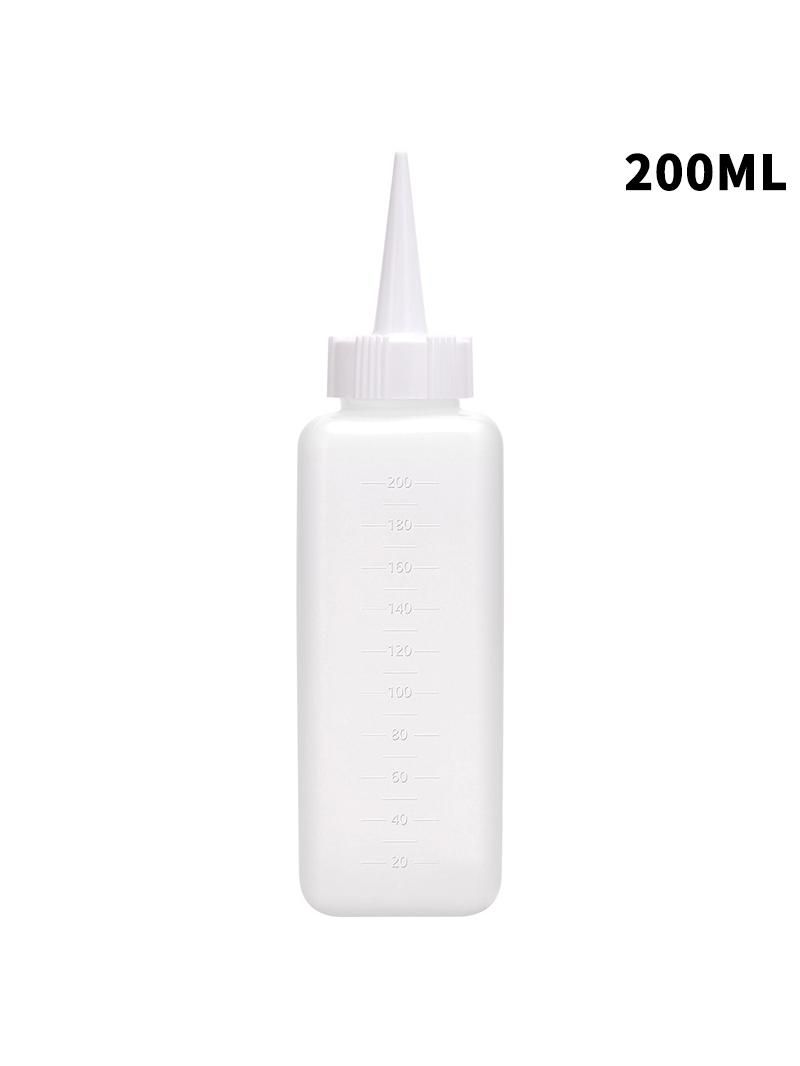 Hair Dye Bottle White Cosmetic Bottle 1 Pack