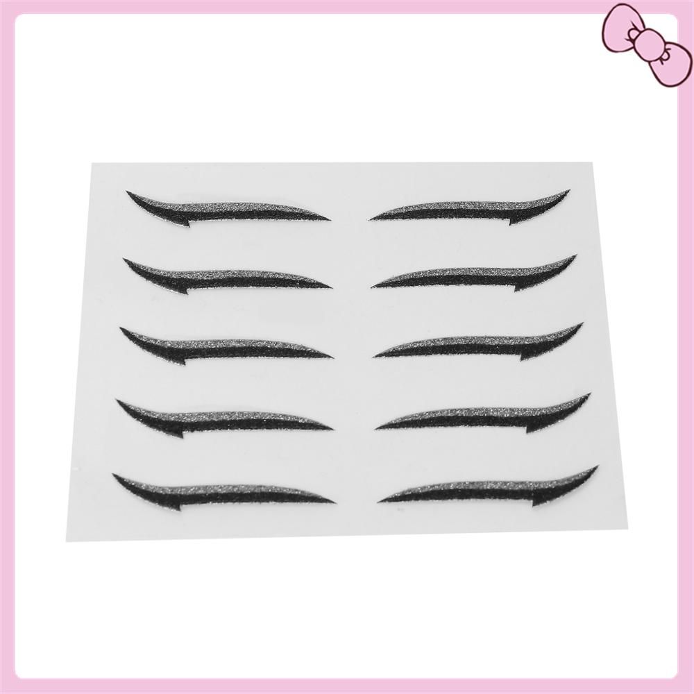 Self-Adhesive Liquid Eyeliner Stickers, Waterproof, 3-5 Day Wear