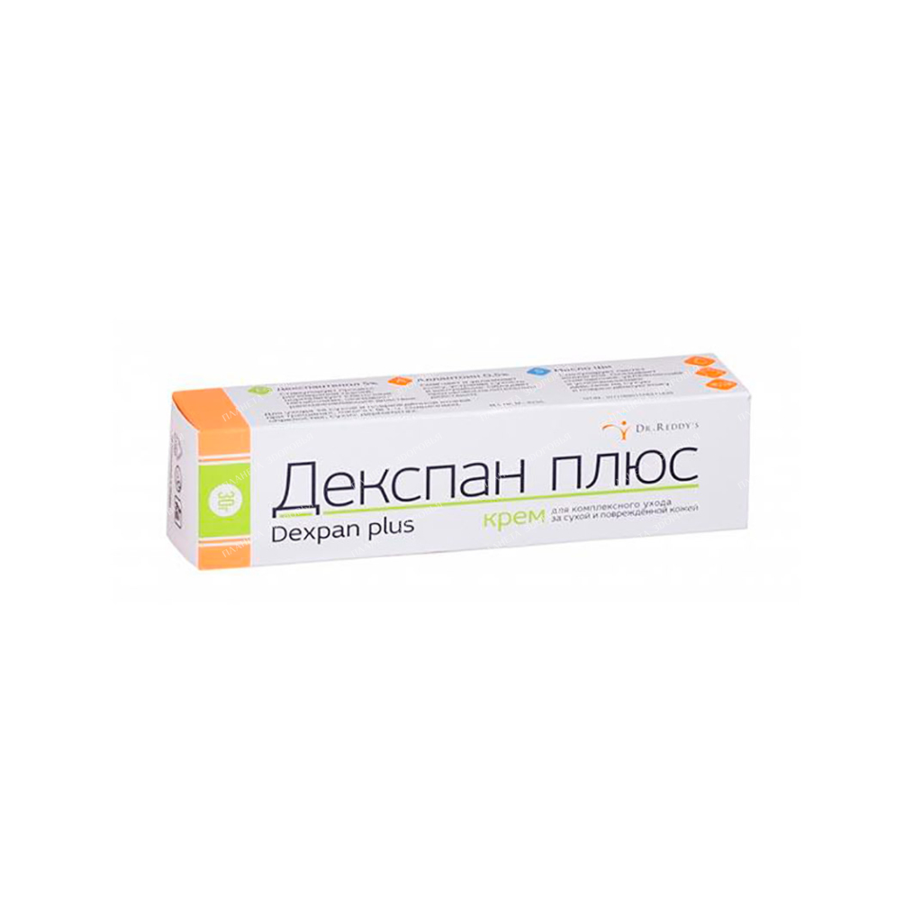 Dexpan Plus Moisturizing and soothing cream for dry skin care, 30 g