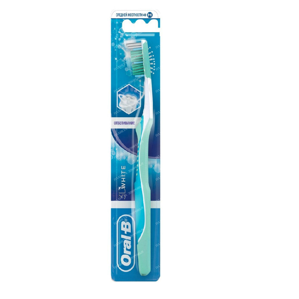 Oral-B 3D White Whitening Toothbrush (medium) 1 pc
