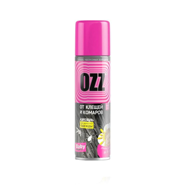 OZZ Baby Anti-Tick and Mosquito Aerosol 120 ml
