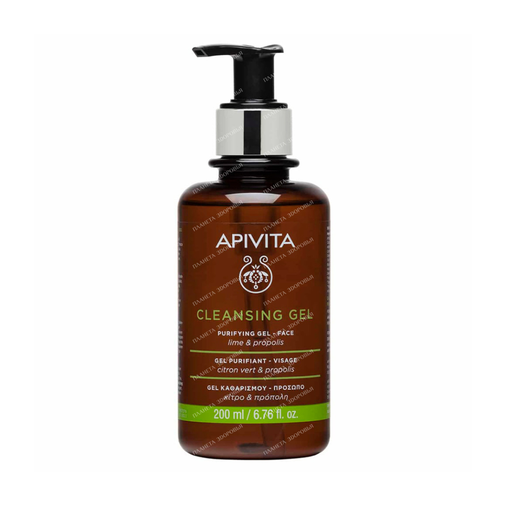 APIVITA Facial Cleansing Gel / APIVITA PURIFYING GEL - FACE, 200 ml