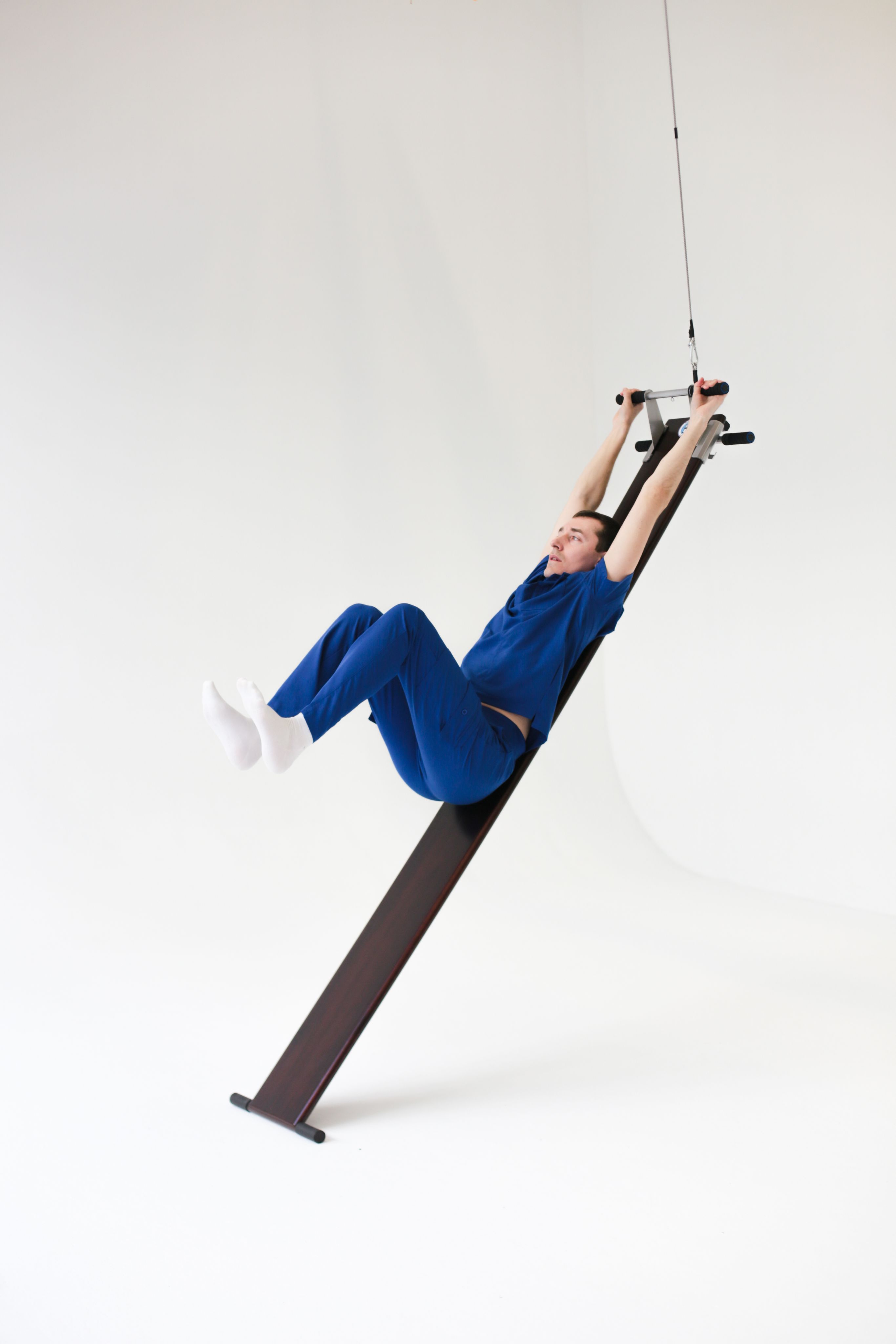 Evminov Center Profilaktor Standard 235 Dark – Inversion Table for Height up to 185 cm and Weight up to 110 kg