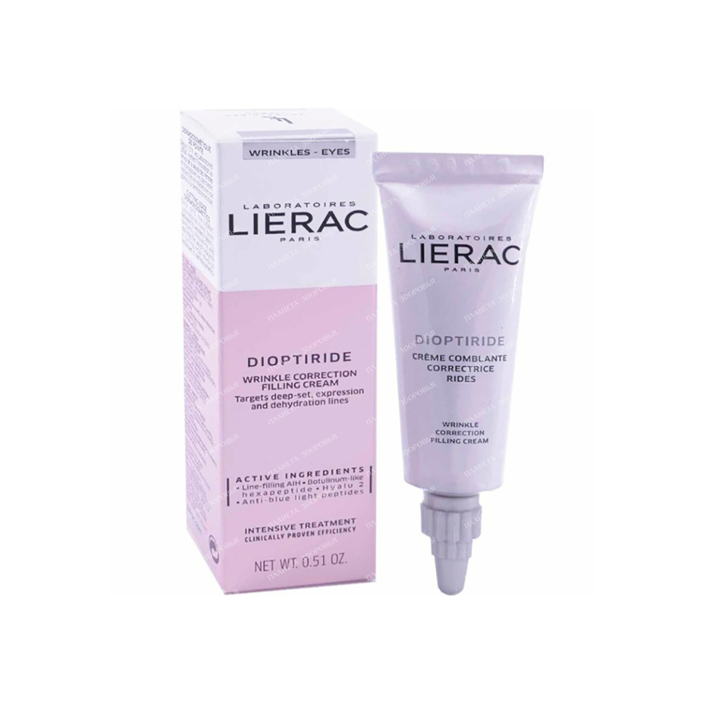 Lierac DIOPTIRIDE CREME COMBLANTE CORRECTRICE RIDES, 15 ml