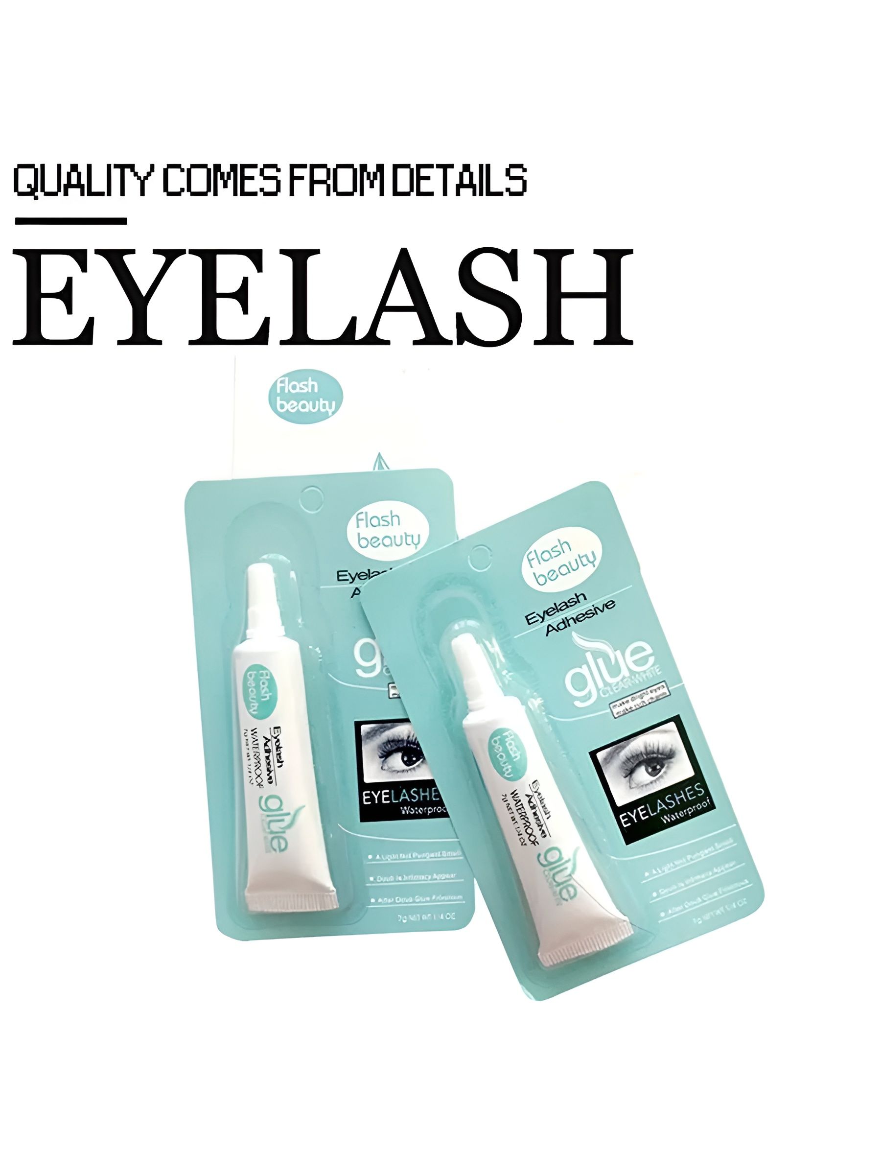 Flash Beauty Transparent Eyelash Glue 7 ml