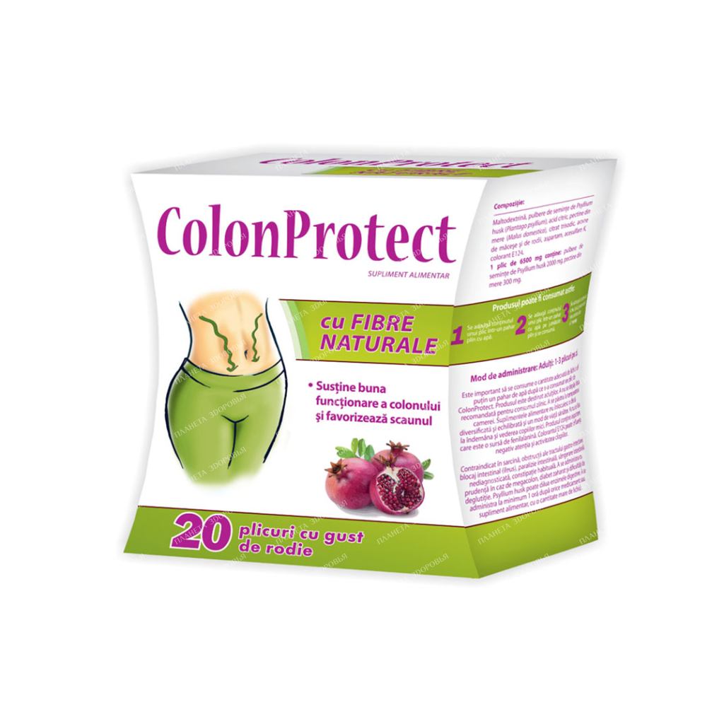 ColonProtect with pomegranate flavor sachet No. 20