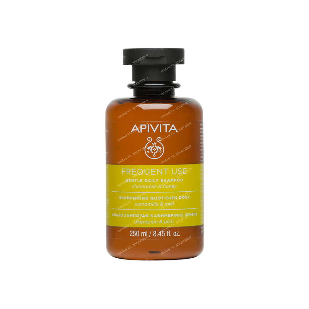 APIVITA Gentle Daily Shampoo Chamomile & Honey, 250 ml