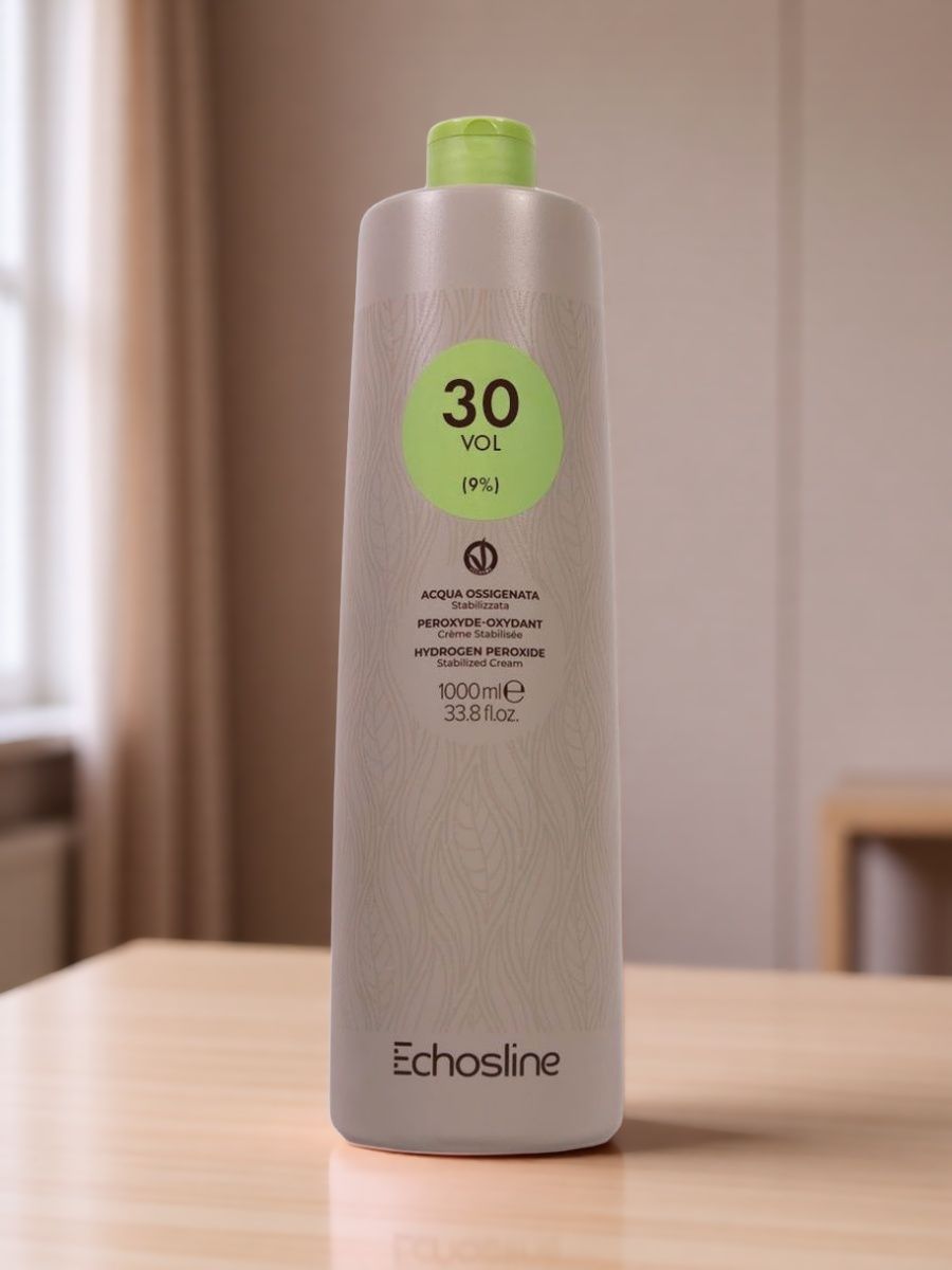 Echos Line 9% Hair Developer Oxidizing Emulsion Body Lotion 1000 ml