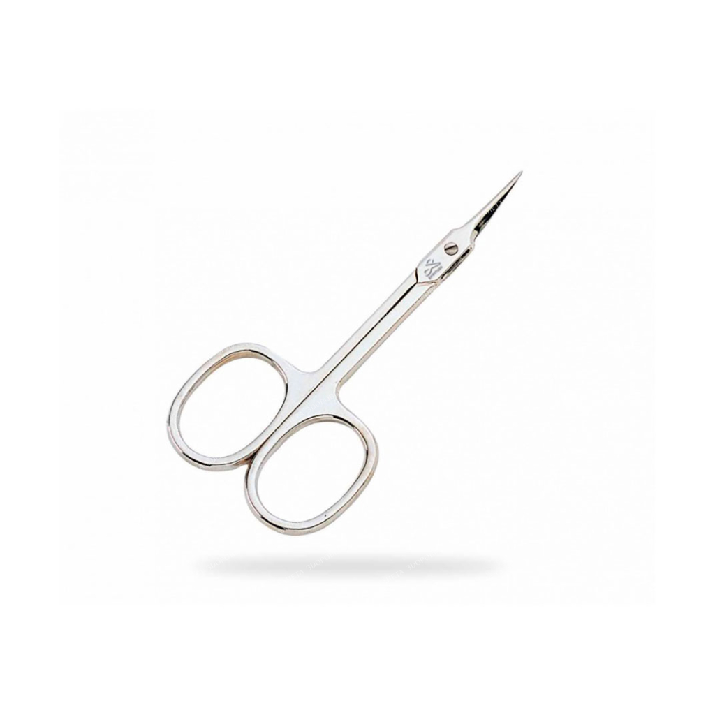 Omnia Line Nail cuticle scissors pointed curved 9 cm/3.5''