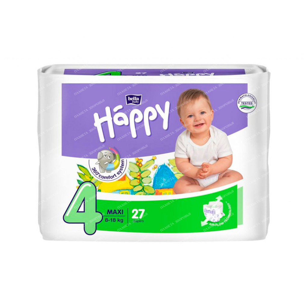Bella Baby Happy maxi Hygienic diapers for babies 27 pcs