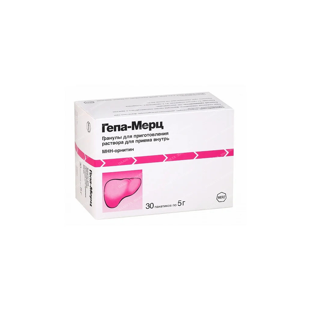 Hepa-Merz granules for application in pack. 5g per pack #30