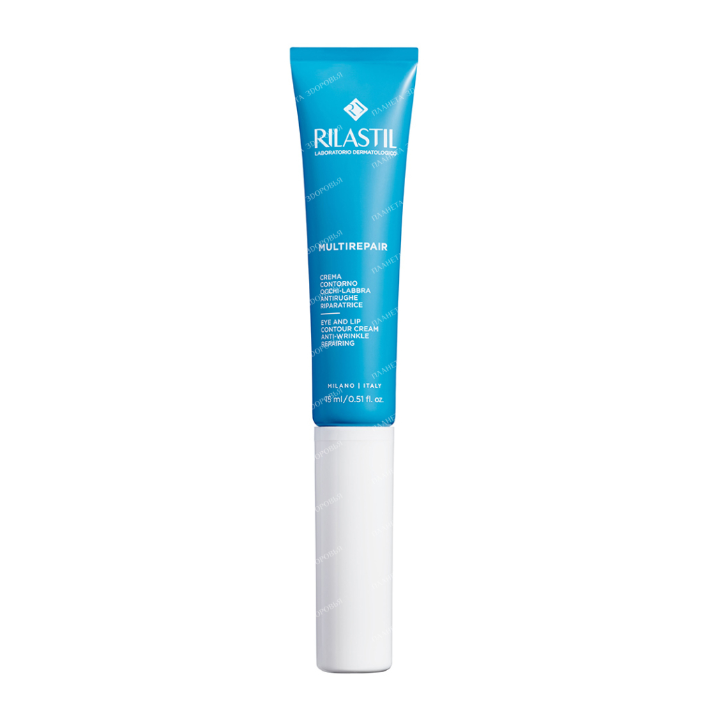 Rilastil MULTIREPAIR Revitalizing anti-wrinkle eye and lip contour cream, 15 ml