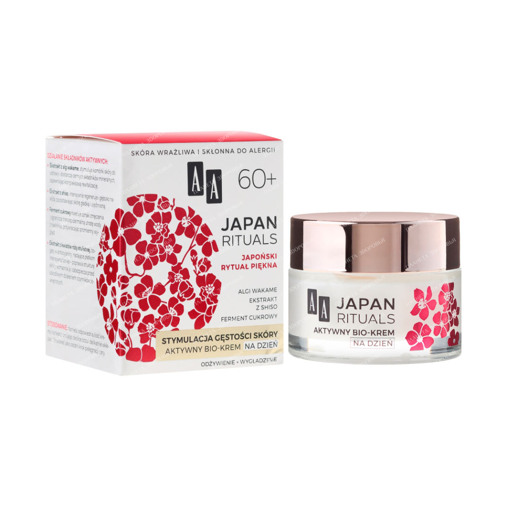 AA JAPAN RITUALS 60+ Active Bio Day Cream Stimulation of skin density, 50 ml