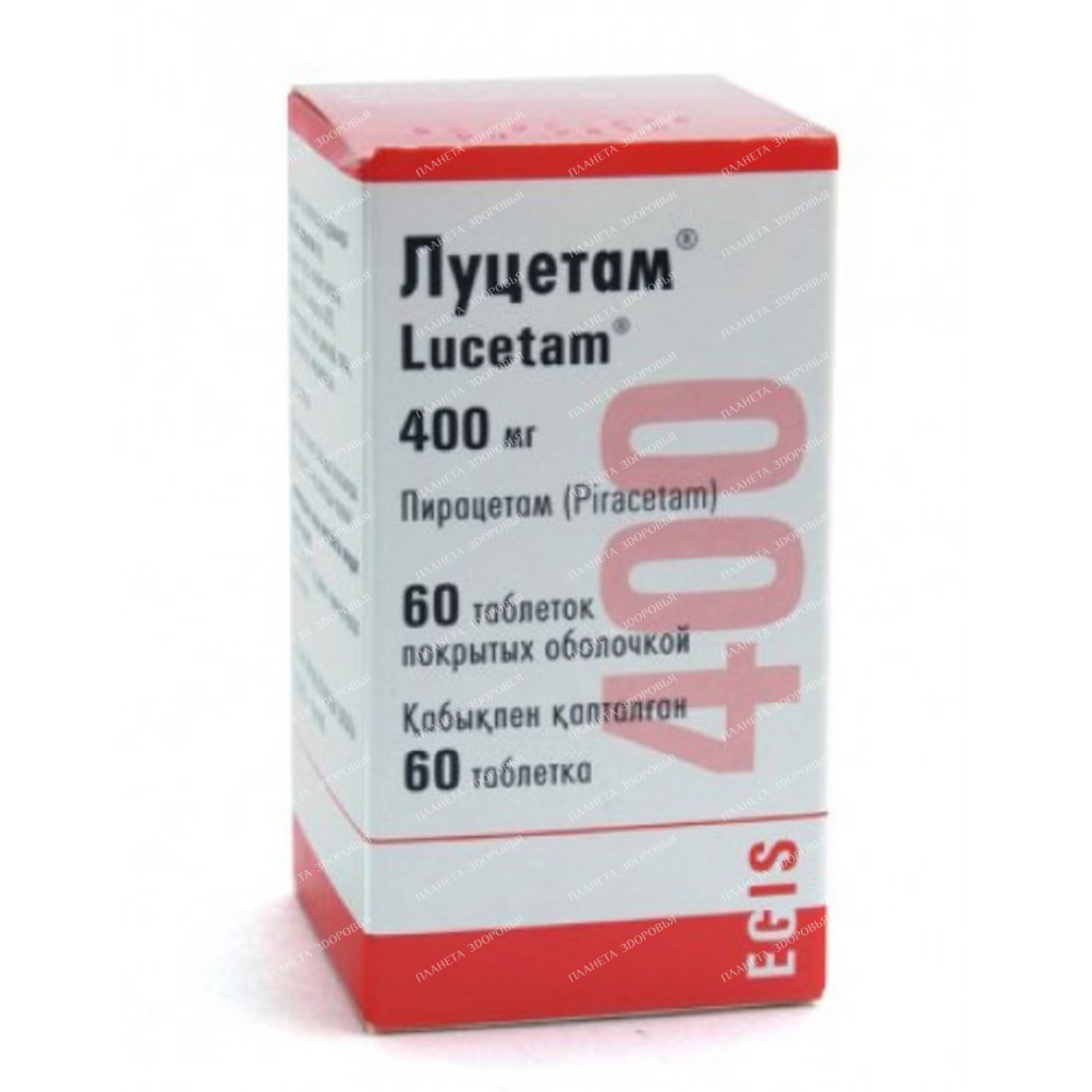 Lucetam pills p/o 400mg №60 №1