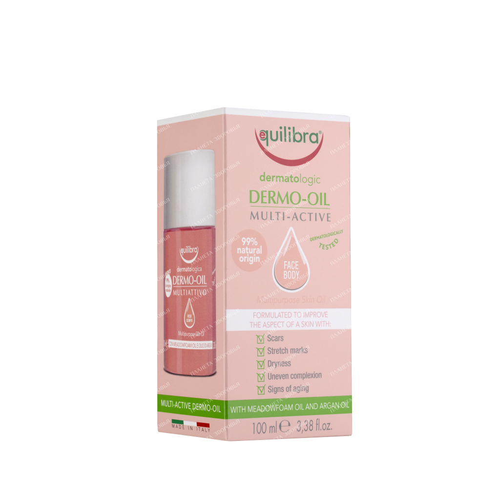 EQUILIBRA Multifunctional oil for face and body, 100 ml