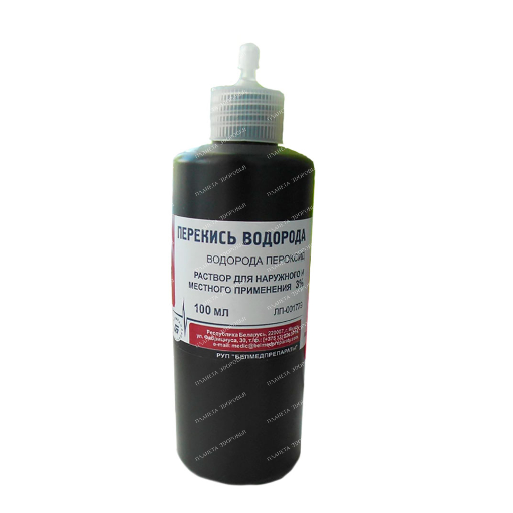 Hydrogen peroxide solution for external use 30mg/ml 100ml